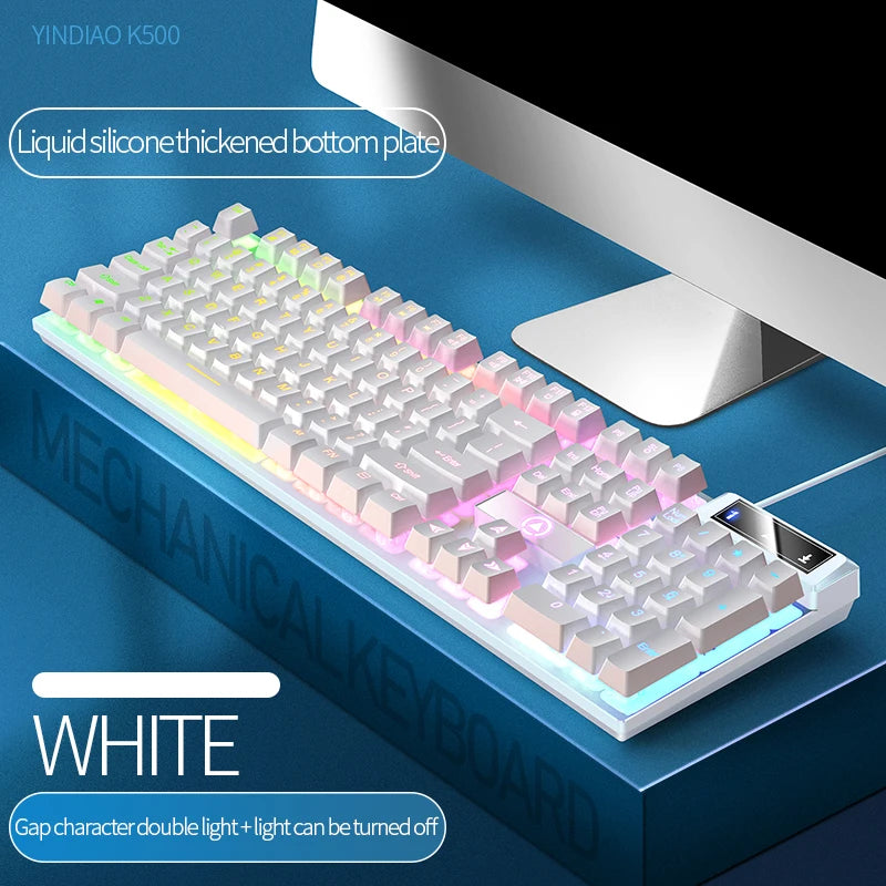 Elevate Your Gaming Experience with Our Wired Low Profile Keyboard for Laptops and Desktops - Complete with Numpad!