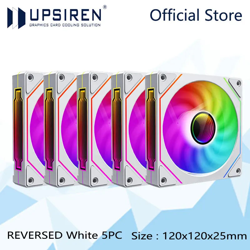 Elevate Your PC Cooling with the UF-1 PRISM 4 PRO 12Cm ARGB Quiet Fan - High Airflow & Performance