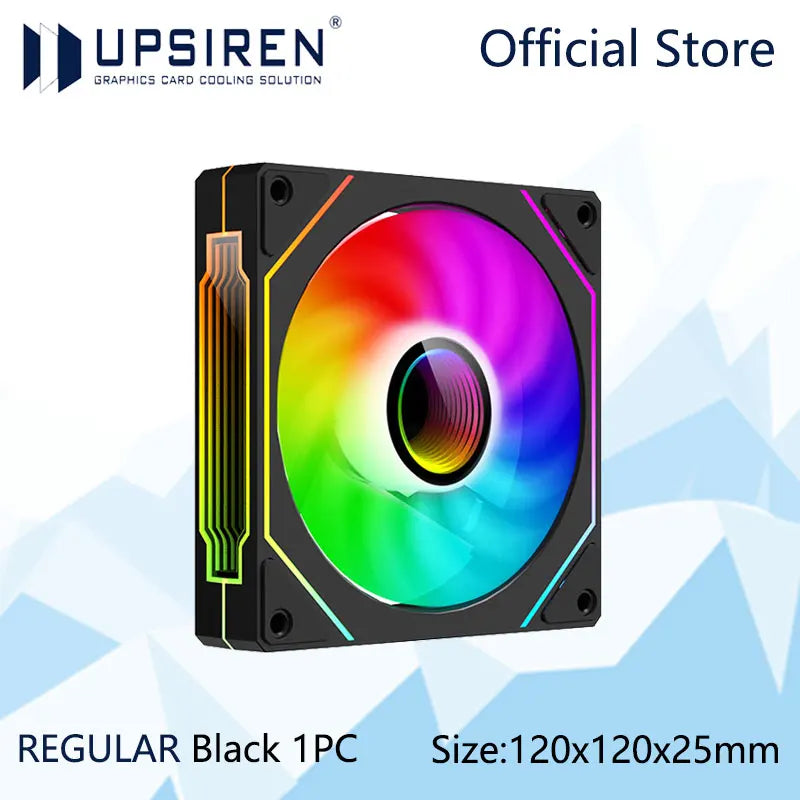 Elevate Your PC Cooling with the UF-1 PRISM 4 PRO 12Cm ARGB Quiet Fan - High Airflow & Performance