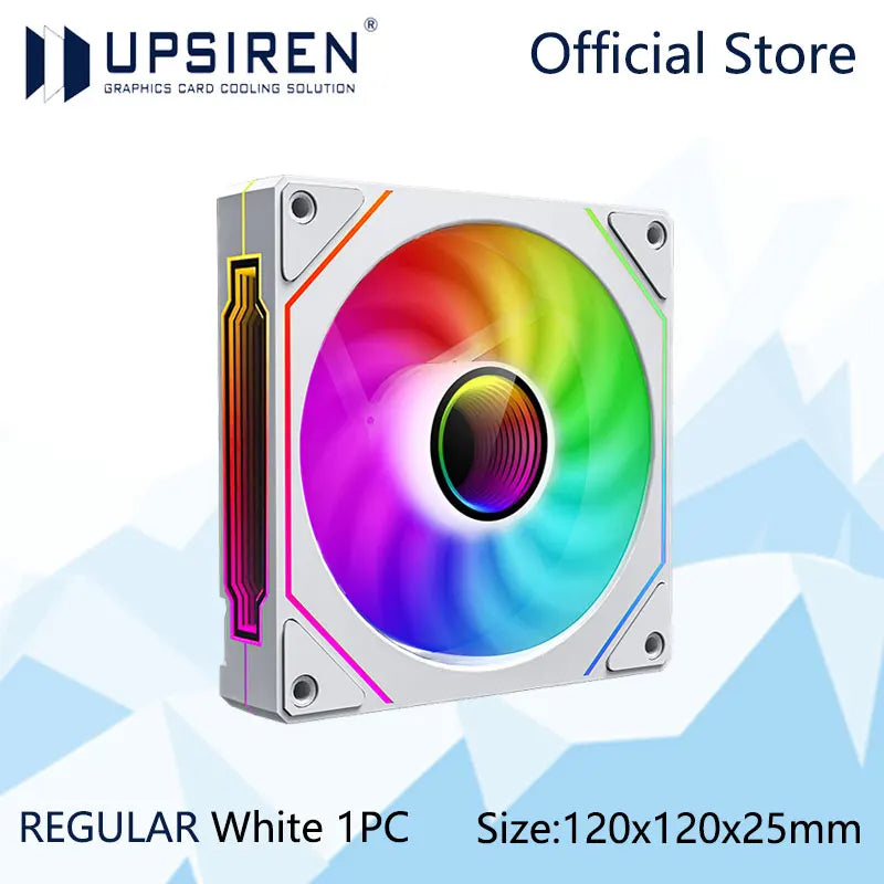 Elevate Your PC Cooling with the UF-1 PRISM 4 PRO 12Cm ARGB Quiet Fan - High Airflow & Performance