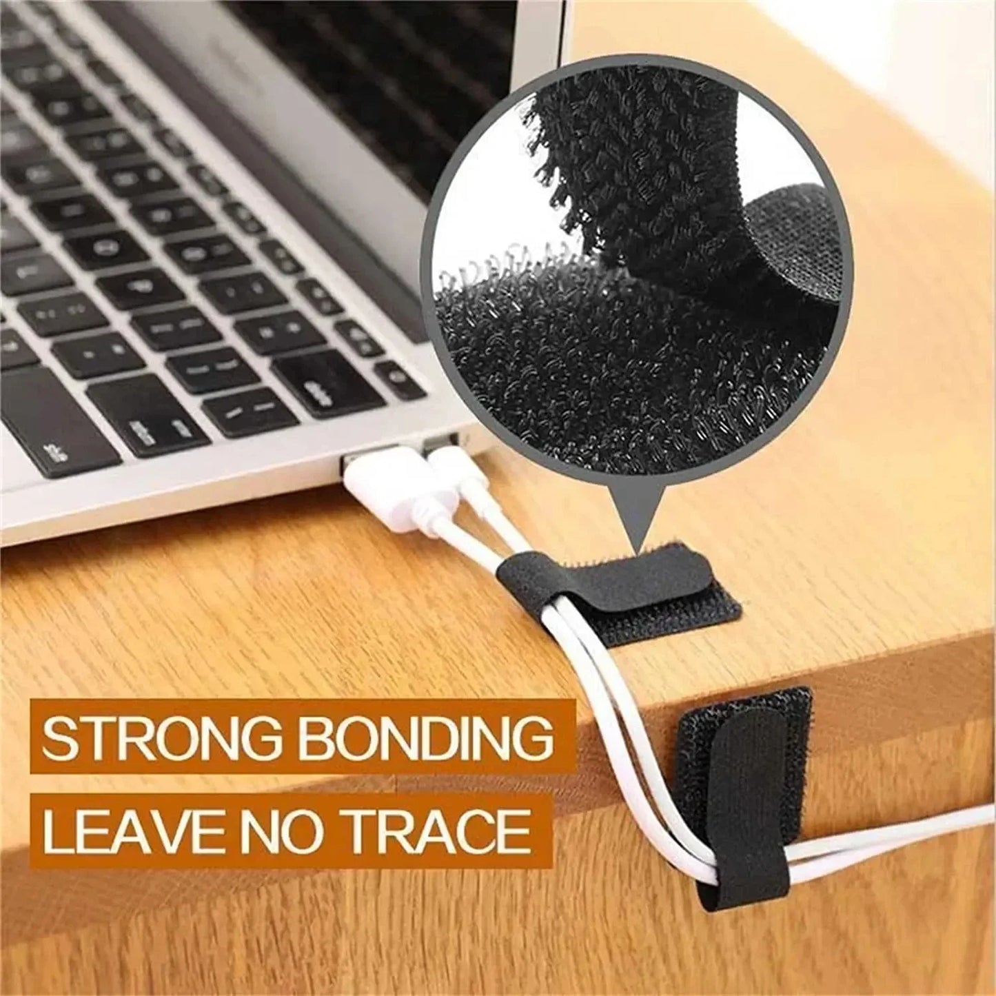 Organize Your Cables with Ease: 20/10/5PCS Reusable Nylon Cable Organizer Ties for Mouse and Earphones