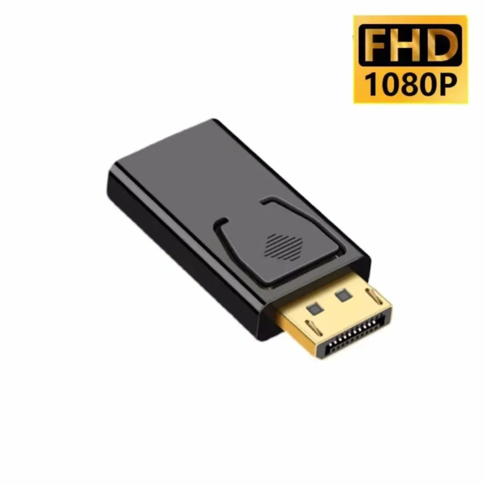 Transform Your Display Experience with Our 4K DP to HDMI-Compatible Adapter - Perfect for Laptops and PCs!