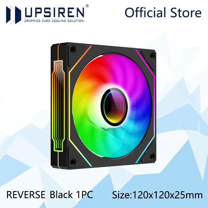Elevate Your PC Cooling with the UF-1 PRISM 4 PRO 12Cm ARGB Quiet Fan - High Airflow & Performance