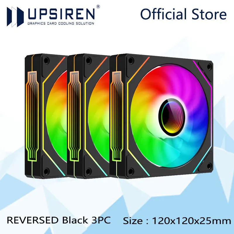Elevate Your PC Cooling with the UF-1 PRISM 4 PRO 12Cm ARGB Quiet Fan - High Airflow & Performance