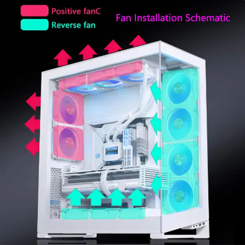 Elevate Your PC Cooling with the UF-1 PRISM 4 PRO 12Cm ARGB Quiet Fan - High Airflow & Performance