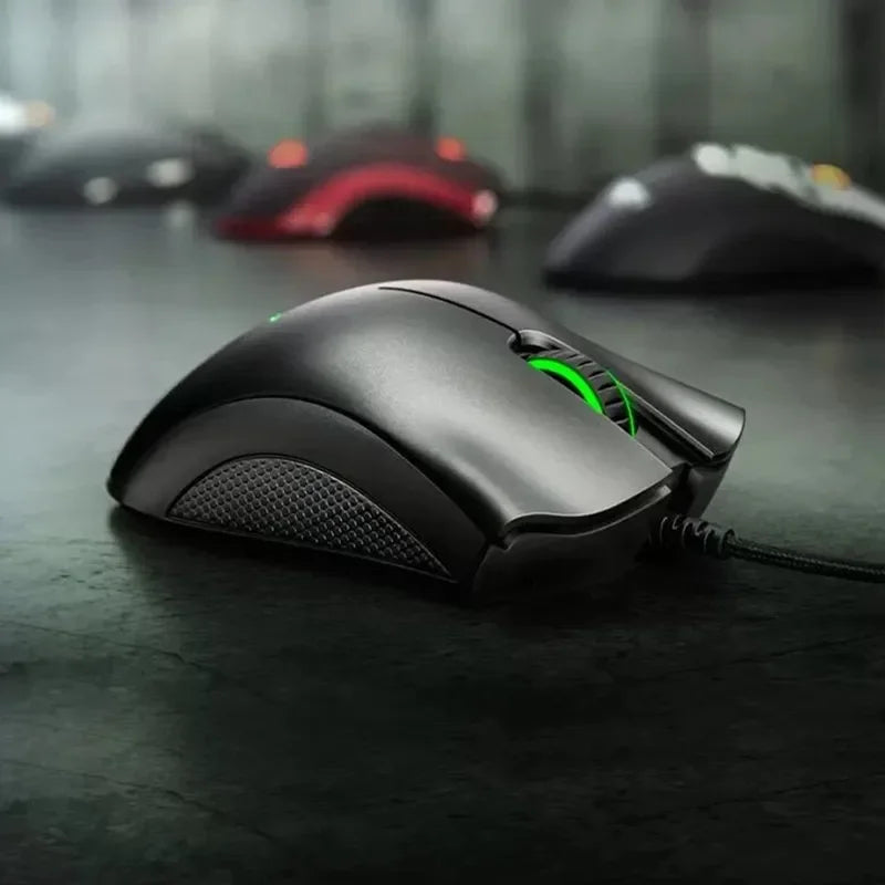 Unleash Your Gaming Potential with the Razer Deathadder Essential Wired Gaming Mouse - 6400 DPI Precision and 5 Customizable Buttons for Ultimate Control