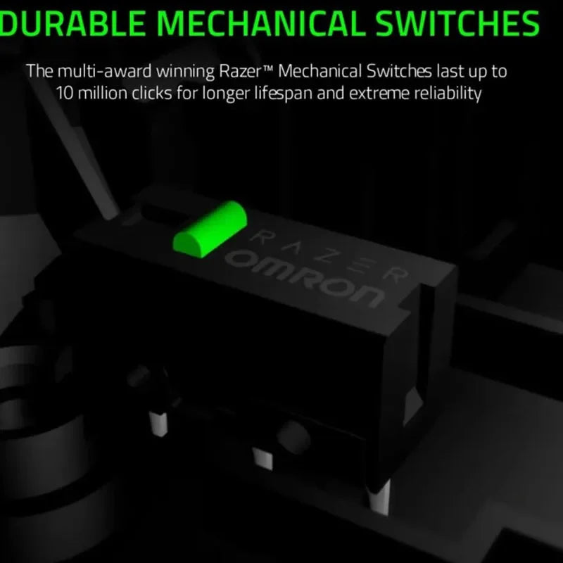 Unleash Your Gaming Potential with the Razer Deathadder Essential Wired Gaming Mouse - 6400 DPI Precision and 5 Customizable Buttons for Ultimate Control